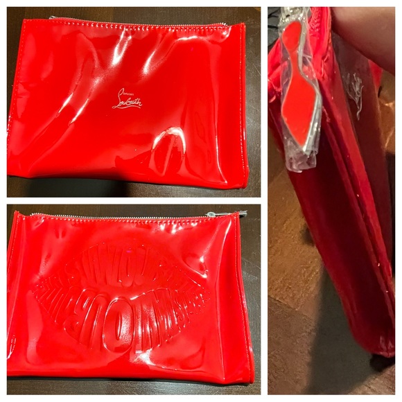 ❌🚫1 LEFT!! Christian Louboutin Lip Bag $4.99 SHIPPING FULL PRICE ONLY!! - Picture 3 of 5